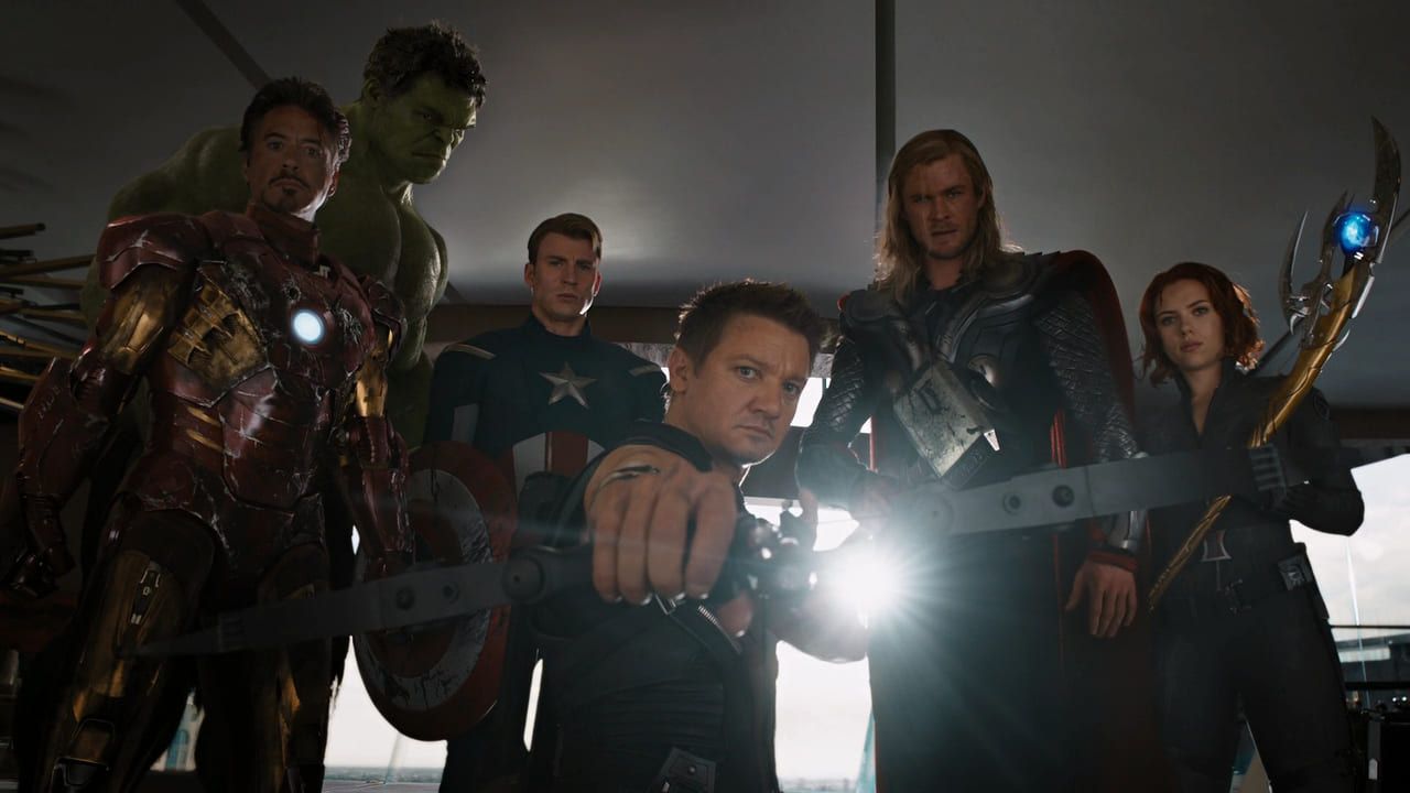 Cảnh làm nên thương hiệu của các Avengers.