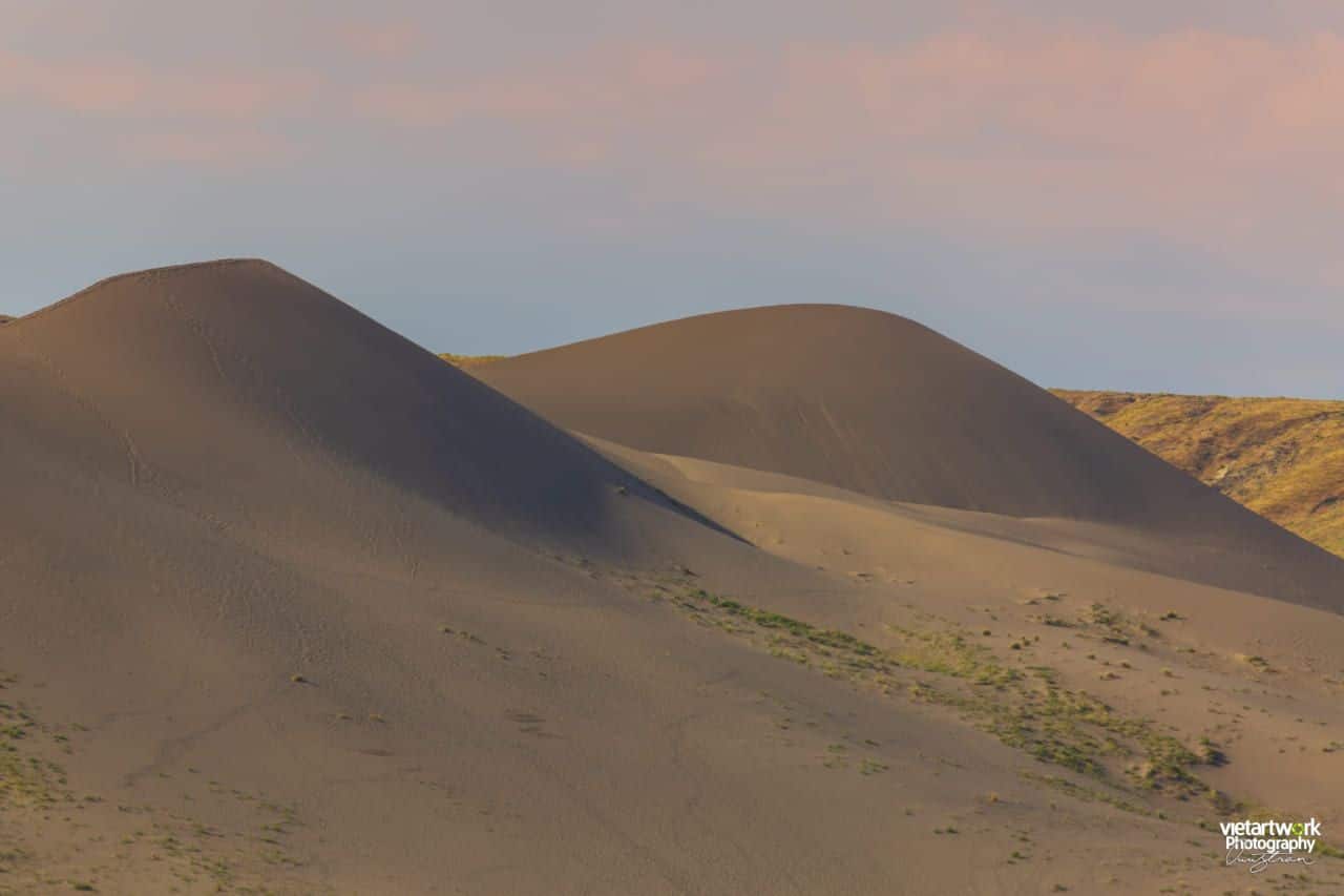 Toàn cảnh đồi cát vùng Bruneau Sand Dunes
