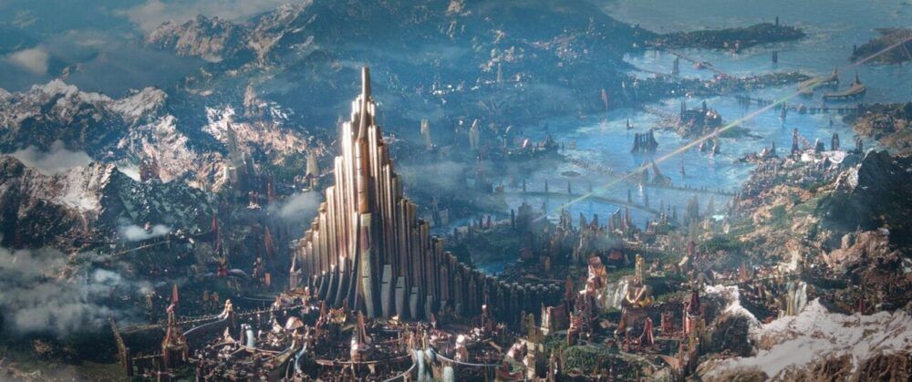 Hình ảnh Asgard trong phim