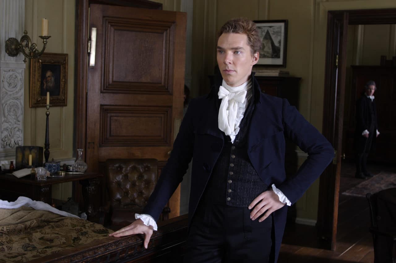 Tạo hình của Cumberbatch trong William Pitt The Younger