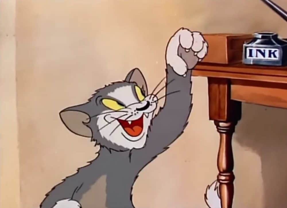 Tom trong phim puss get the boot e1575553855377 - Tom & Jerry và chặng đường lịch sử đầy biến động