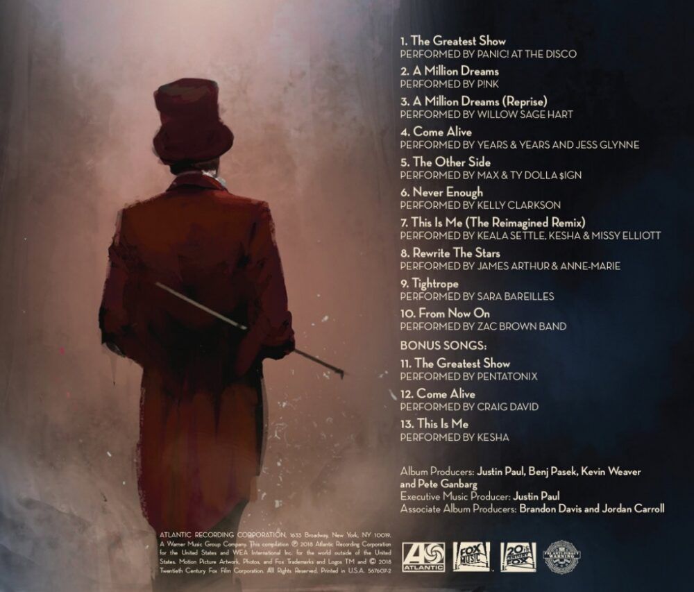 The Greatest Showman và hành trình đi tìm ước mơ Album nhac phim The Greatest Showman e1577611791920 - The Greatest Showman và hành trình đi tìm ước mơ