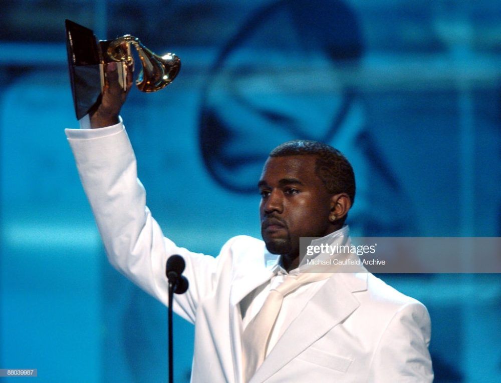 Khoảnh khắc thắng giải Best rap album của Kanye West