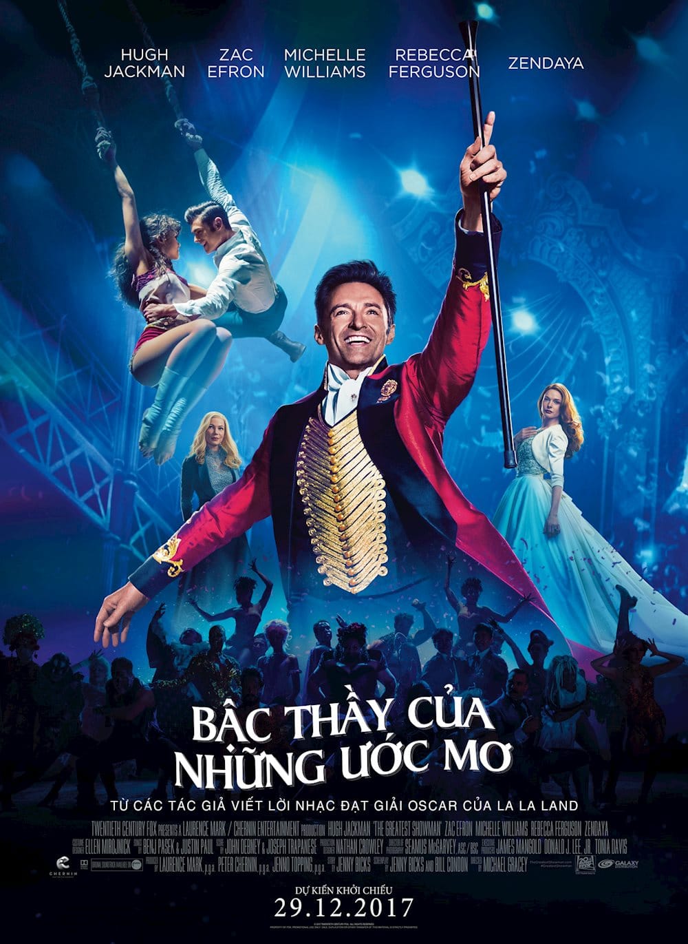 The Greatest Showman và hành trình đi tìm ước mơ the greatest showman poster - The Greatest Showman và hành trình đi tìm ước mơ
