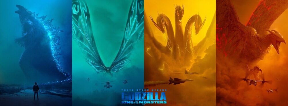 Godzilla-Mothra-Ghidorah-Rodan