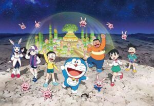 nobita mat trang phieu luu ky 300x208 - Doraemon: Nobita và Mặt trăng phiêu lưu ký - Sức mạnh của niềm tin