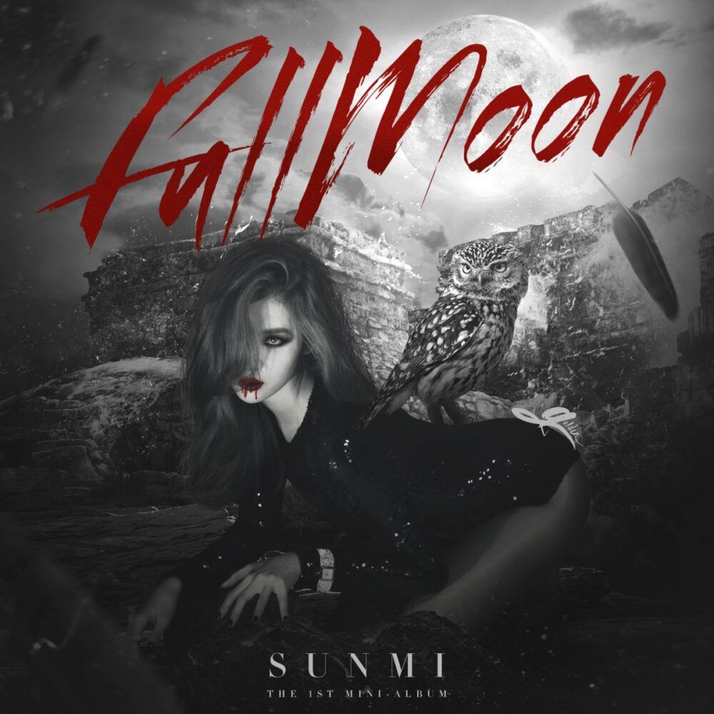 Gashina: Đóa hoa hồng hoang dại mang tên Sunmi Poster Full Moon 1st Mini Album cua Sunmi e1584271904532 - Gashina: Đóa hoa hồng hoang dại mang tên Sunmi