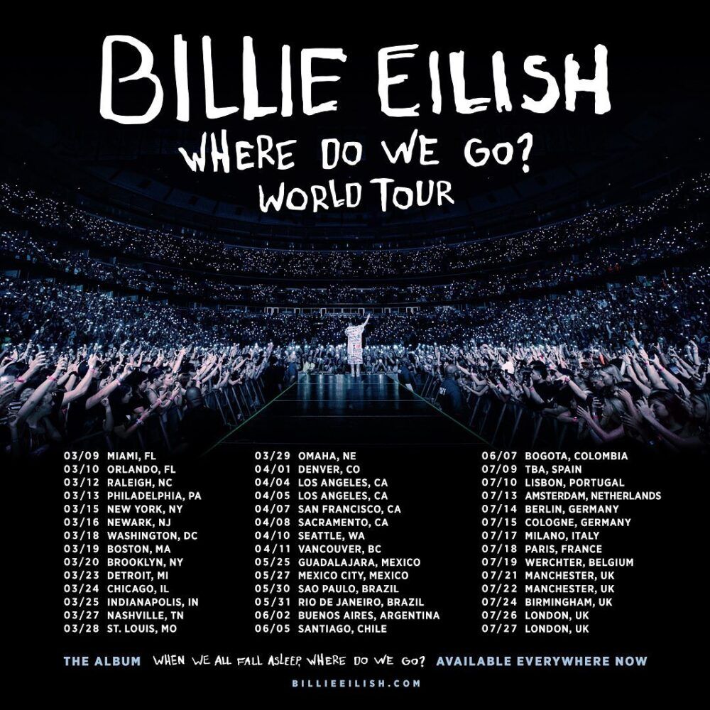 Tour diễn where do we go