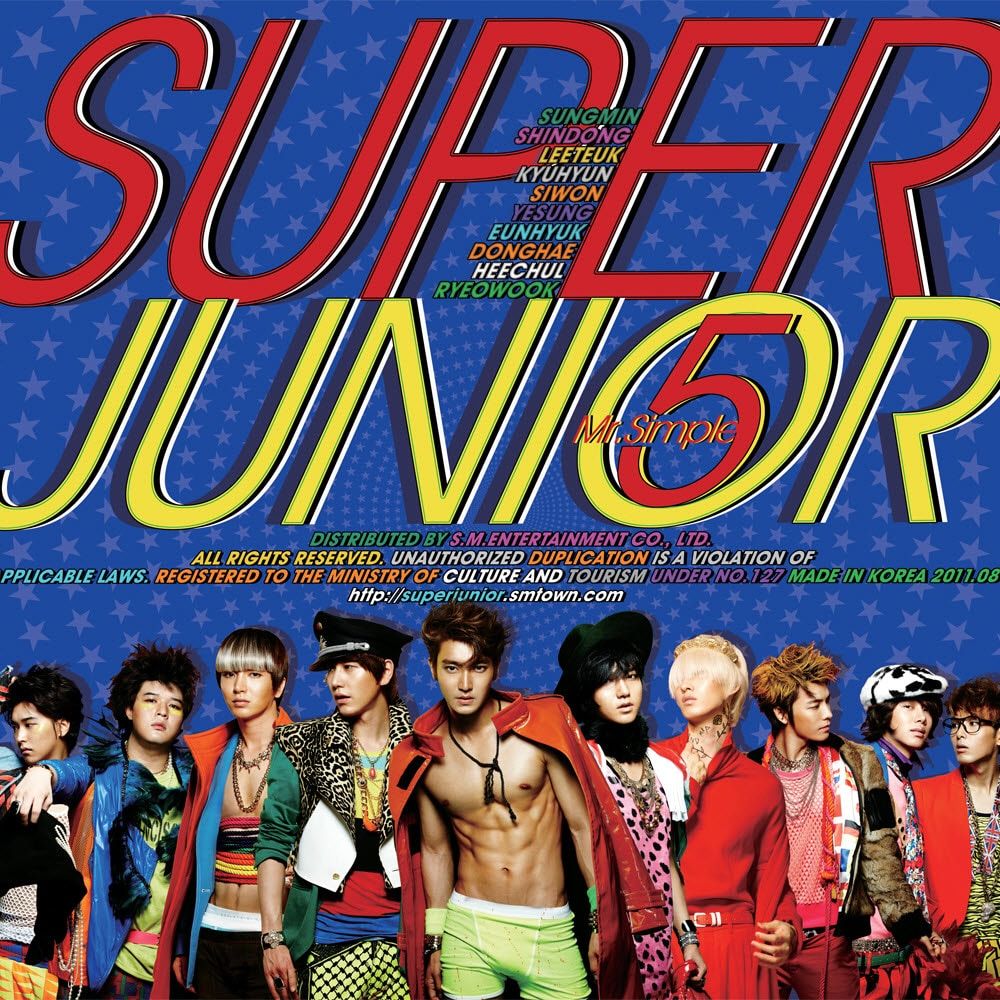 bia cd mrsimple A - Super Junior và con đường dẫn đến xứ sở của những ông trùm K-Pop