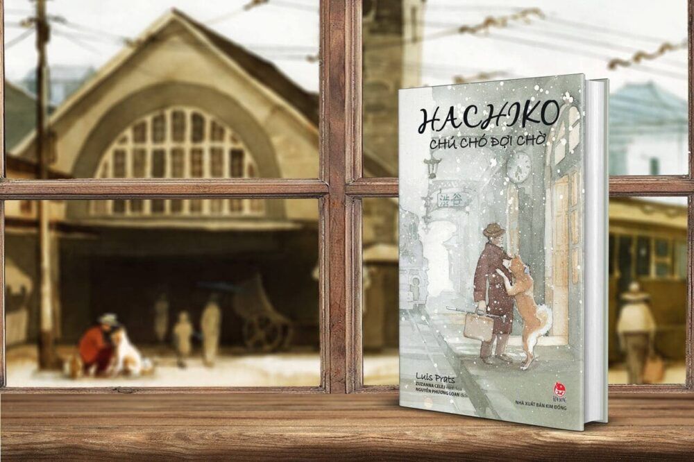 sach hachiko chu cho doi cho e1582463581511 - Hachiko - Chú chó đợi chờ: Câu chuyện cảm động về lòng trung thành