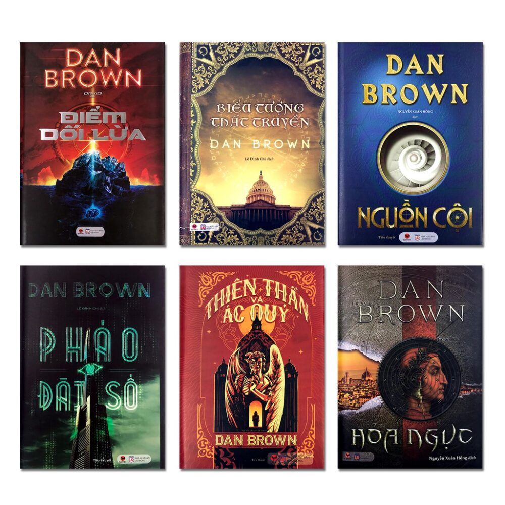 Dan Brown - Bậc thầy của những mật mã tuyen tap sach cua Dan Brown e1580914173452 - Dan Brown - Bậc thầy của những mật mã