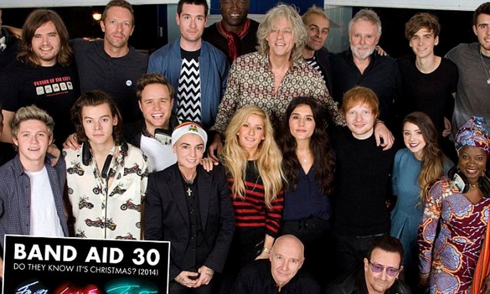 Dự án Band Aid 30 vad sự tham gia của One Direction