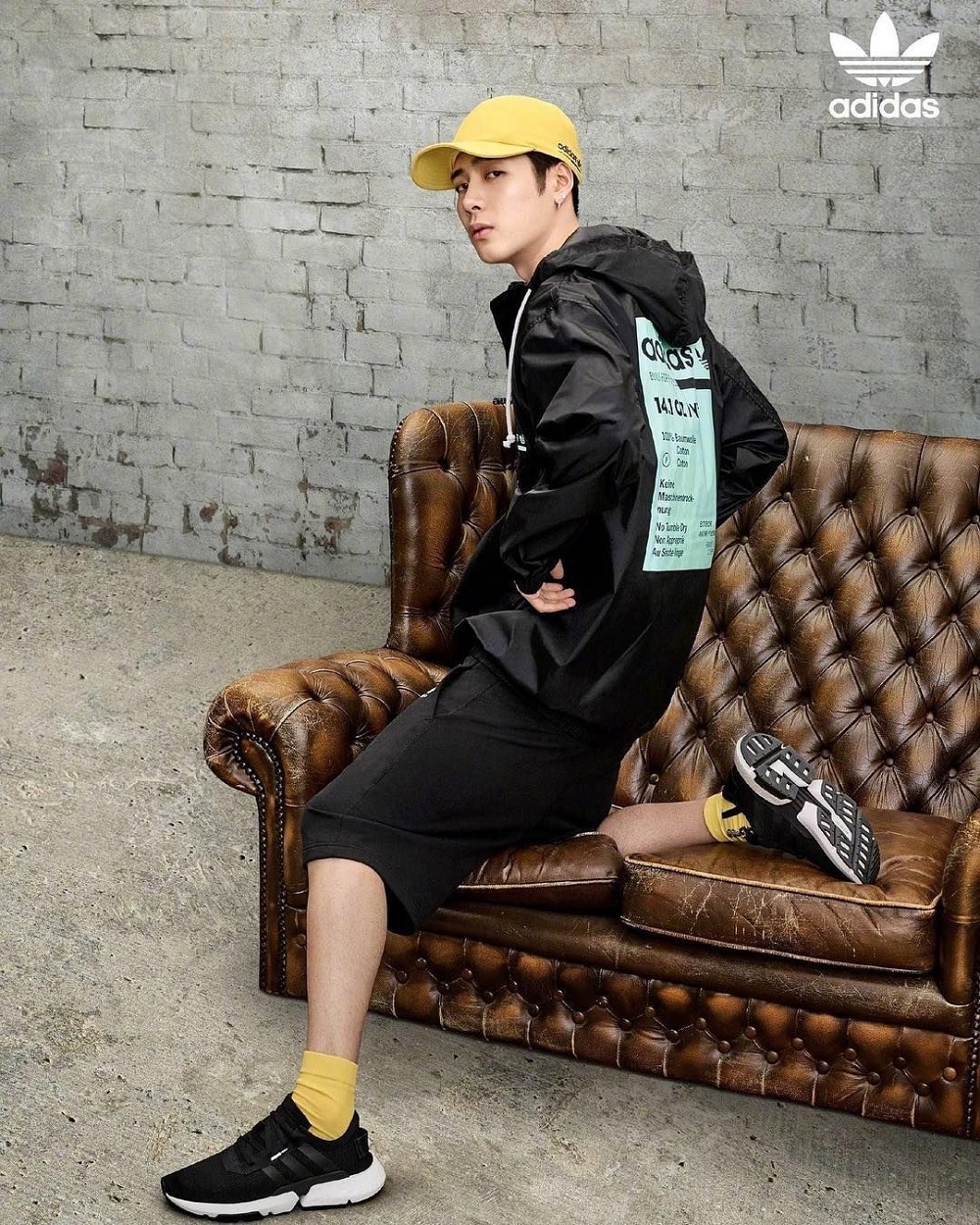 Jackson trở thành người đại diện cho nhãn hàng Adidas