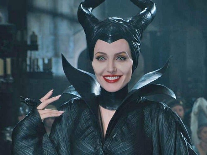Gương mặt của Maleficent trong hậu trường phim