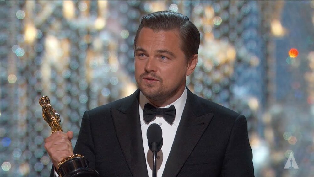 DiCaprio nhận giải Oscar