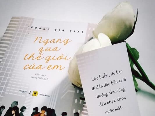 Ngang qua thế giới của em và khung cảnh rực rỡ của thời thanh xuân sach ngang qua the gioi cua em - Ngang qua thế giới của em và khung cảnh rực rỡ của thời thanh xuân