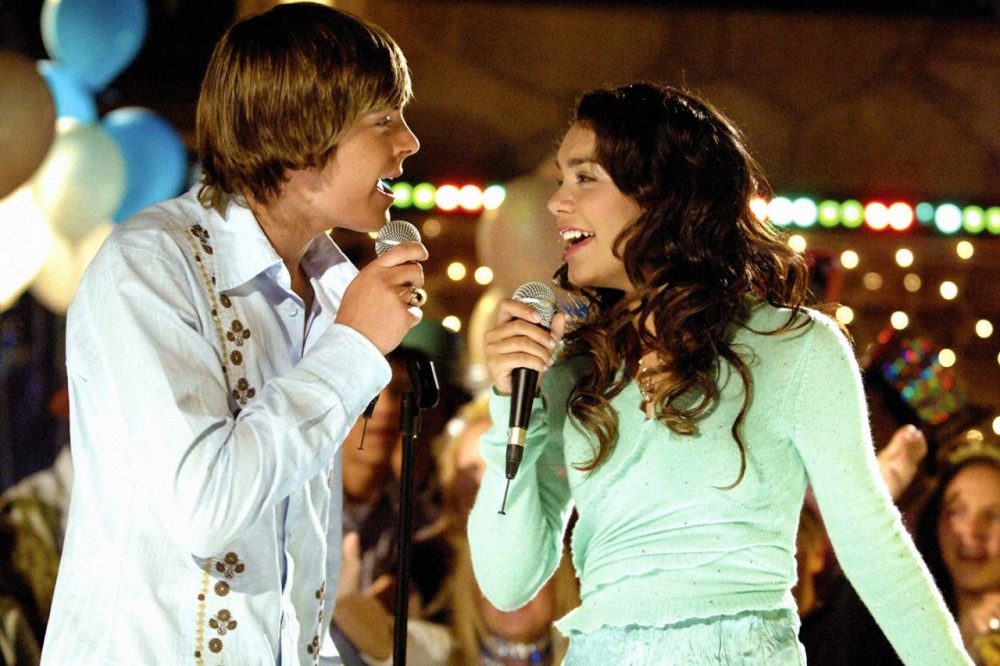 Troy và Gabriella trong phim High School Musical