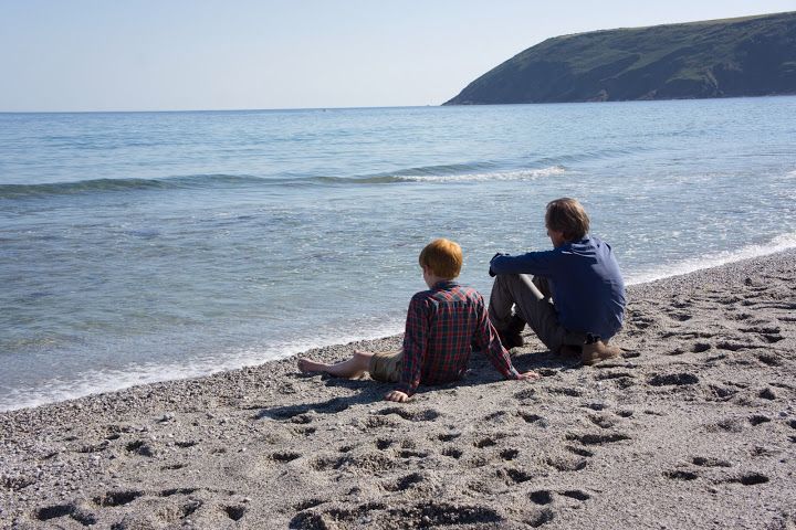 Hình ảnh Tim và bố ở bãi biển