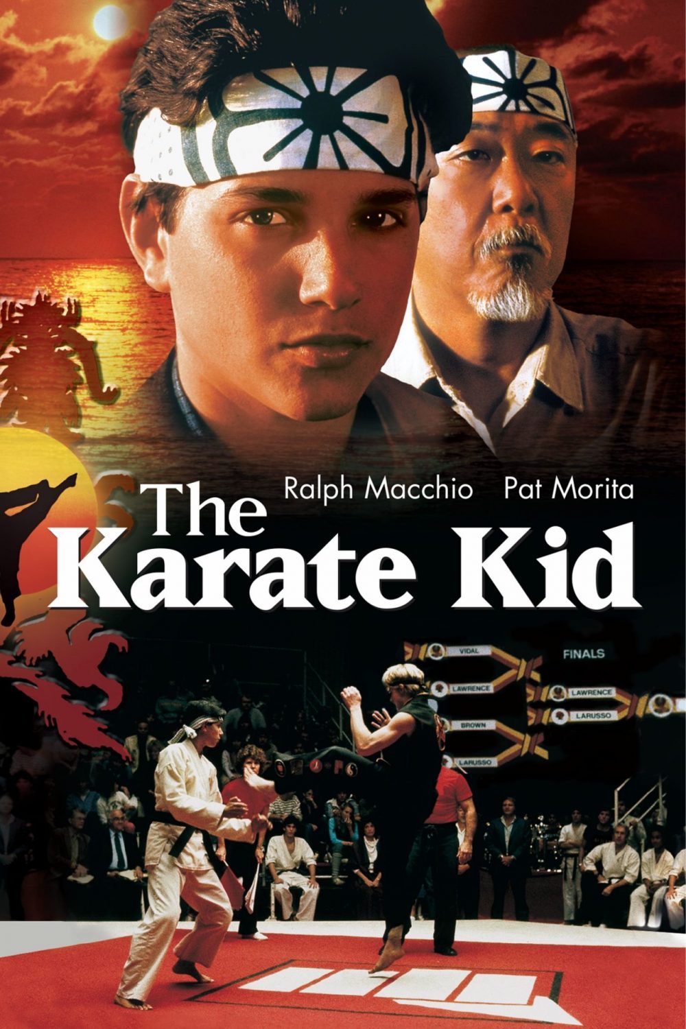 Poster của phim The Karate Kid phiên bản đầu tiên