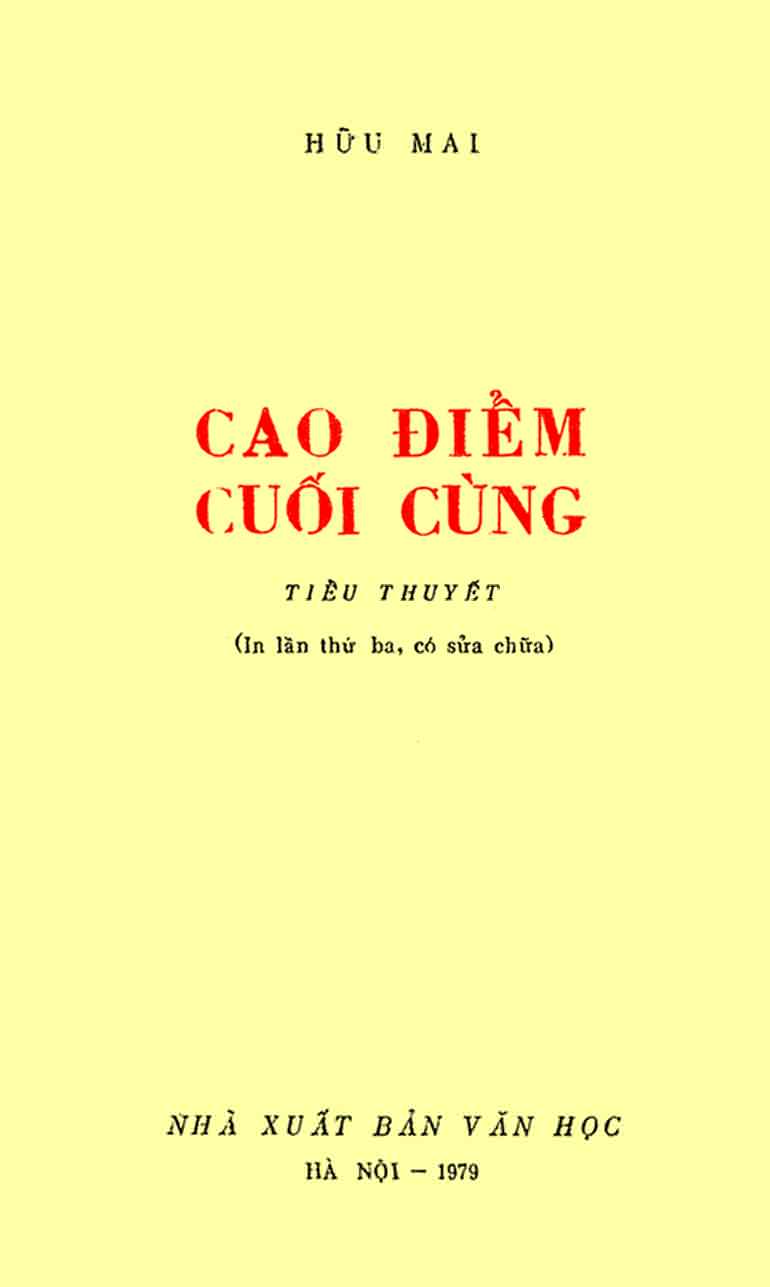 Cao điểm cuối cùng: Cuộc đấu tranh đẹp đẽ vì độc lập tự do tieu thuyet cao diem cuoi cung - Cao điểm cuối cùng: Cuộc đấu tranh đẹp đẽ vì độc lập tự do