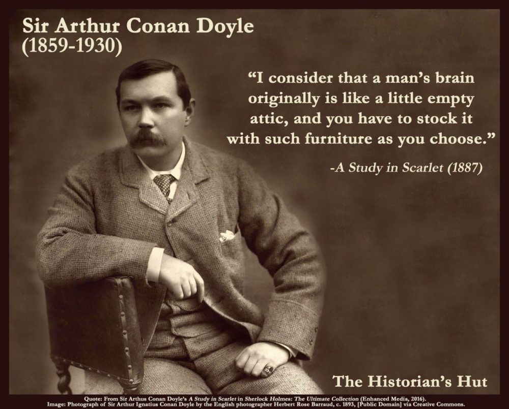 trich doan conan doyle e1587366479900 - Conan Doyle: Cha đẻ của tuyệt tác trinh thám nổi tiếng thế giới Sherlock Holmes