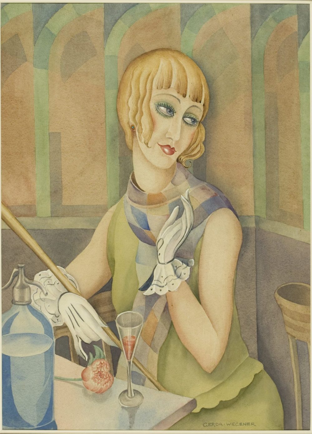 Bức tranh mà Gerda đã nhờ Einar Wegener làm người mẫu