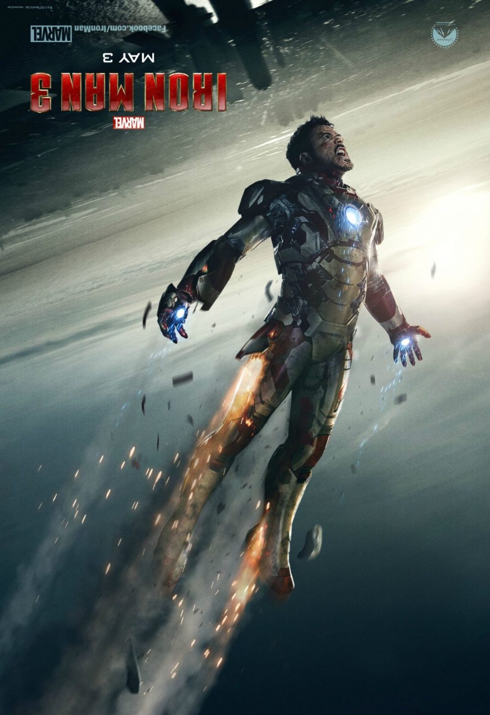 Hình ảnh của Tony được hé lộ trong Iron Man 3