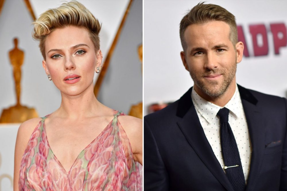 Scarlett Johansson: Từ diễn viên nhí vô danh đến “Góa phụ đen” vạn người mê hon nhan scarlett johansson va ryan reynolds e1588836572386 - Scarlett Johansson: Từ diễn viên nhí vô danh đến “Góa phụ đen” vạn người mê