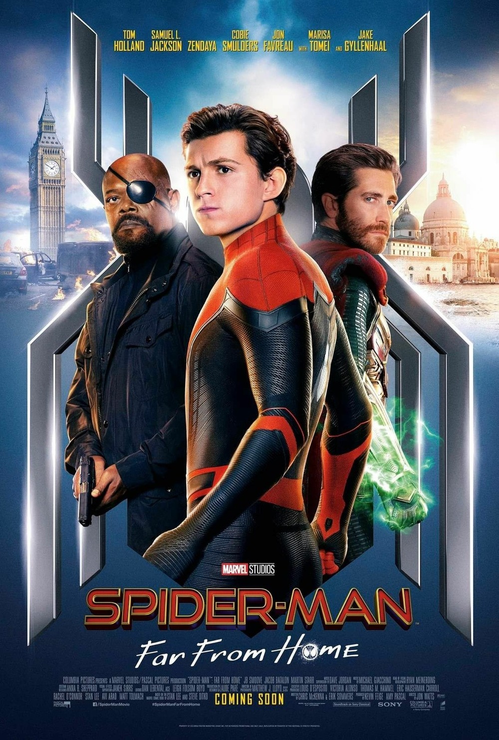 poster cua phim spider man far from home - "Spider Man: Far From Home": Sự chuẩn bị hoàn hảo cho tương lai