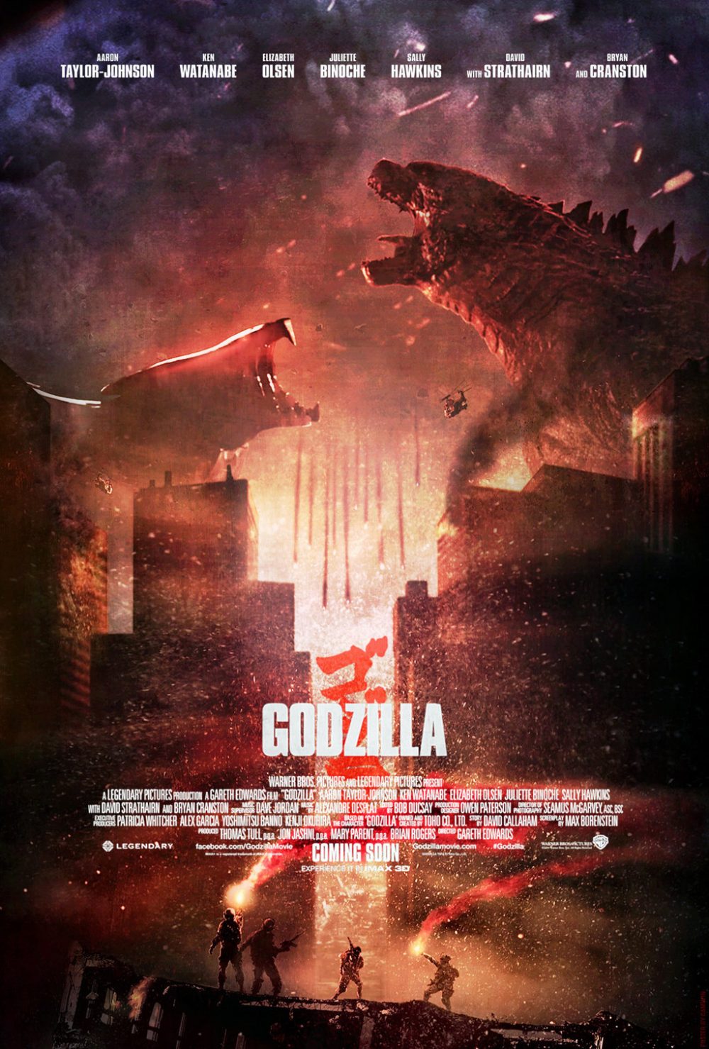 Godzilla 2014 Quái vật trở lại sau nhiều năm bị lãng quên