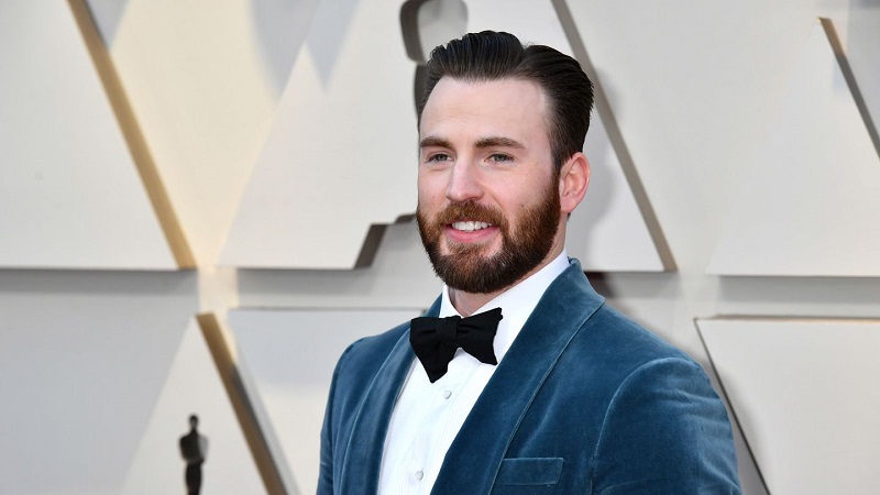 Tài tử Chris Evans nổi tiếng với vai diễn Captain America