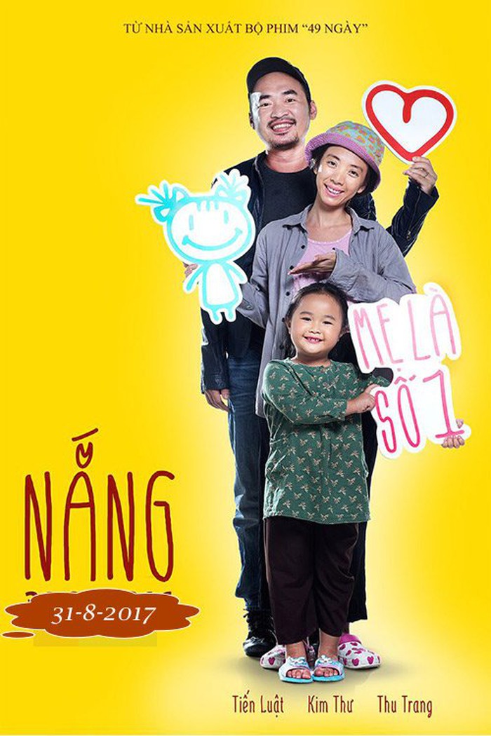 Hình ảnh gia đình Nắng trên Poster