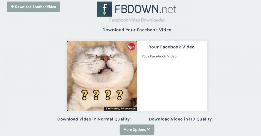 Fb down net 3 e1599979669474 - Cách tải video trên facebook về máy tính trong 1 nốt nhạc