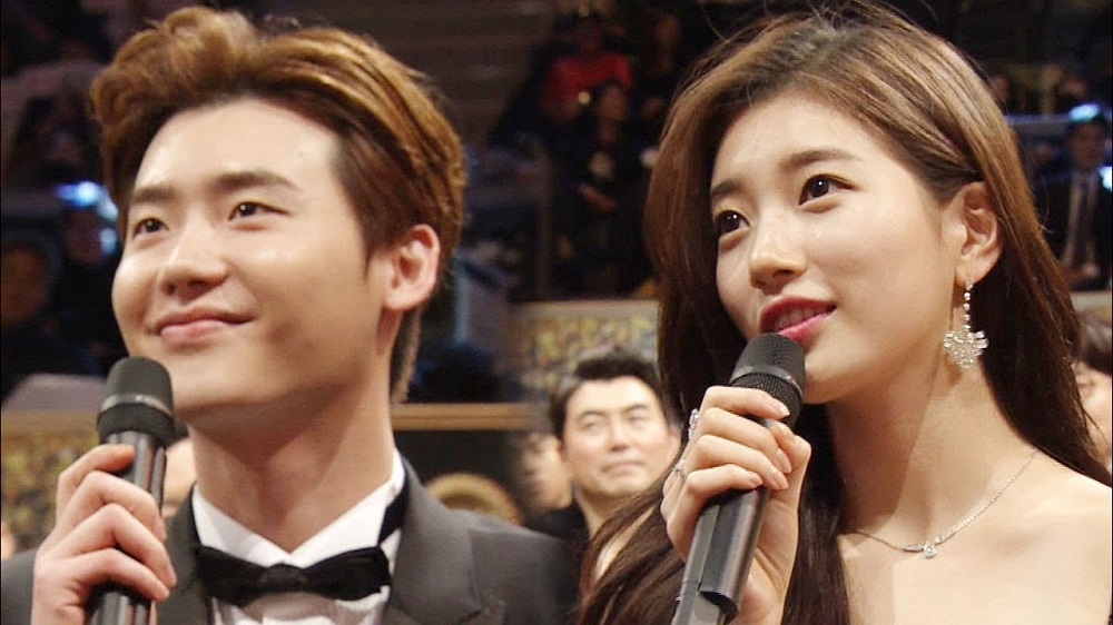 Jong-suk và Suzy nhận giải Cặp đôi đẹp nhất
