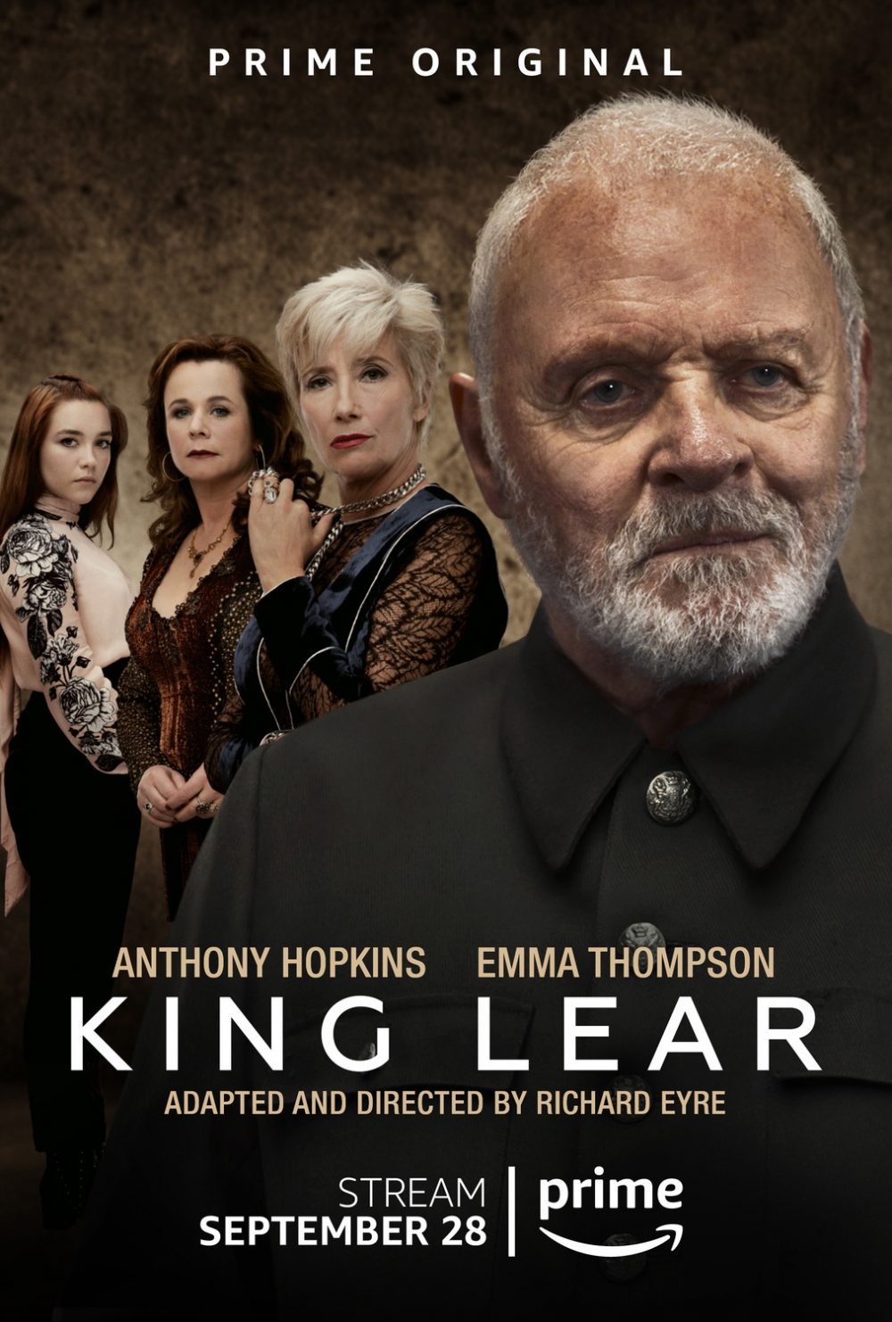 Poster của vở kịch King Lear