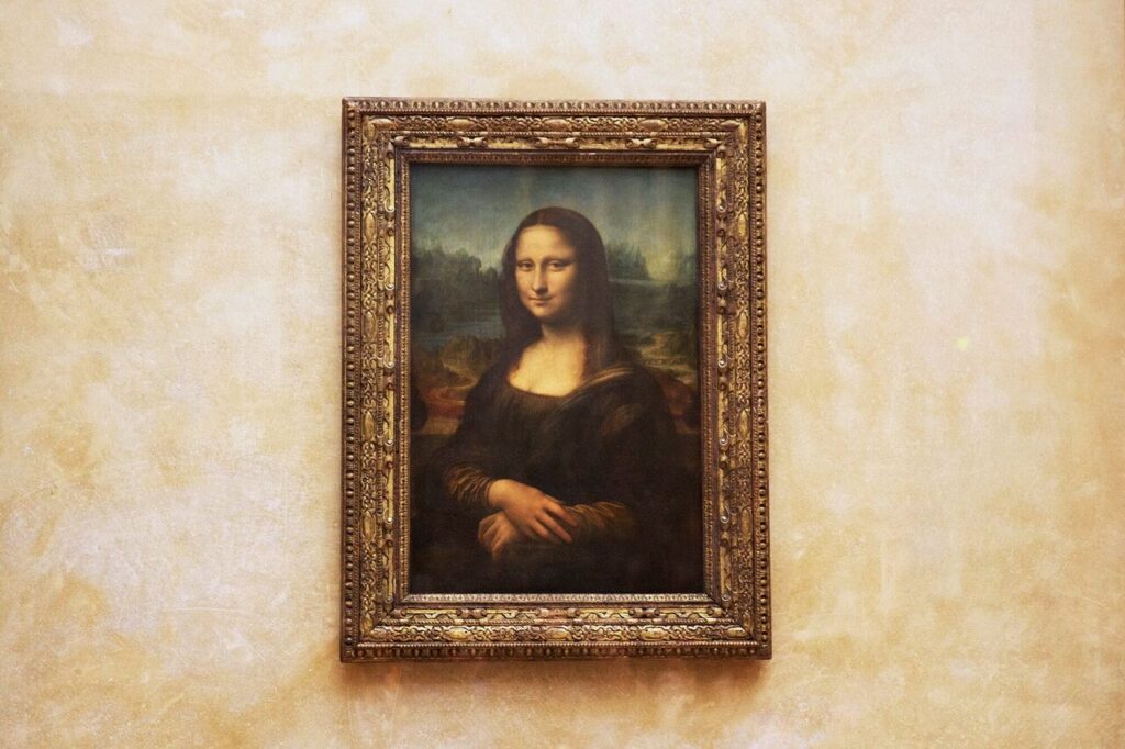 Tuyệt tác Mona Lisa ở bảo tàng Louvre, Paris