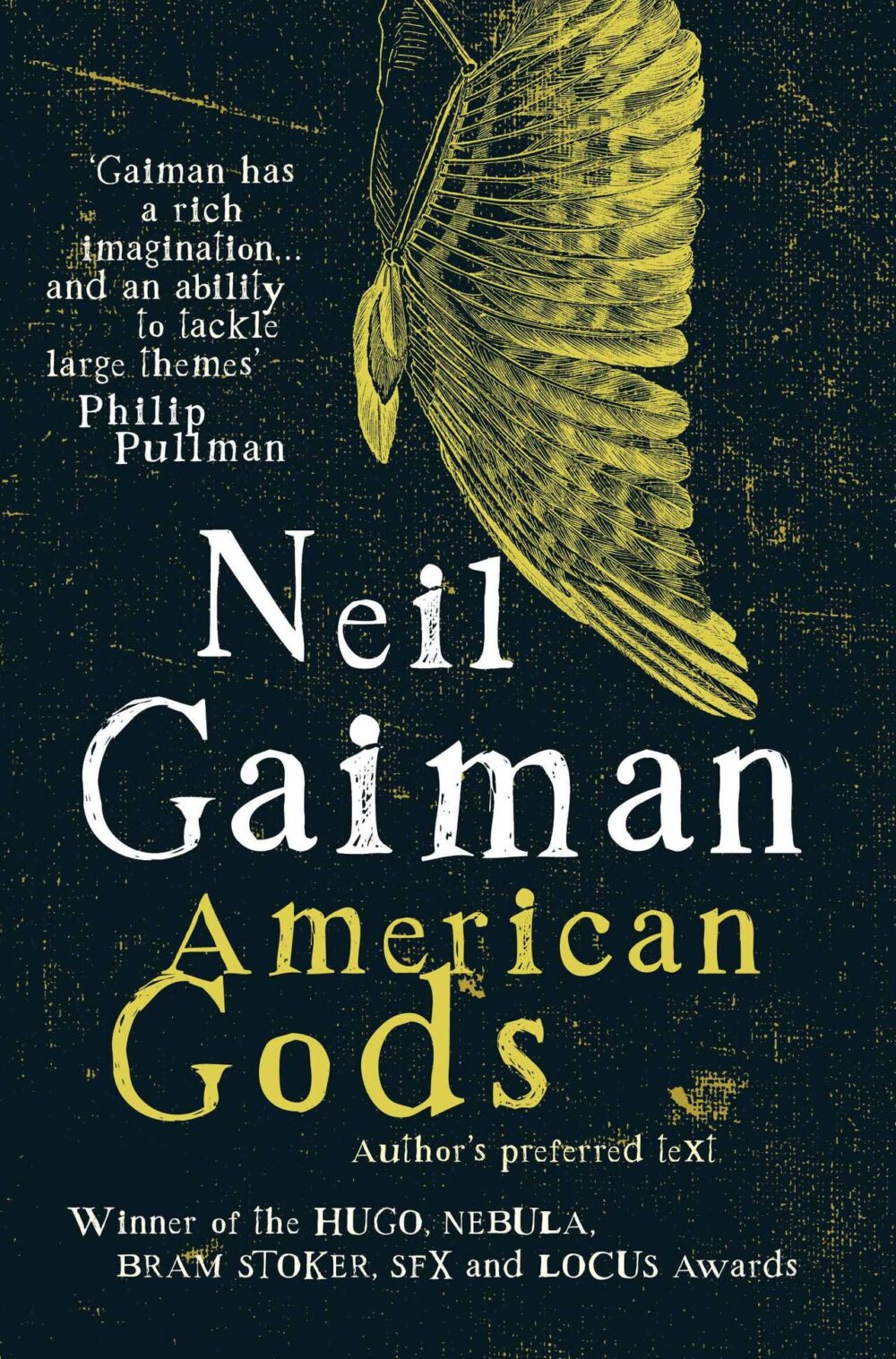 Hinh anh bia cuon sach American Gods e1607101295719 - Neil Gaiman: Thứ phép màu diệu kỳ lấp lánh như sao