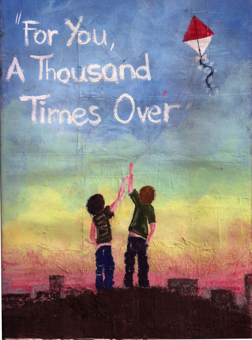 "For you, a thousand times over" là câu thoại đầy ám ảnh trong tiểu thuyết Người đua diều