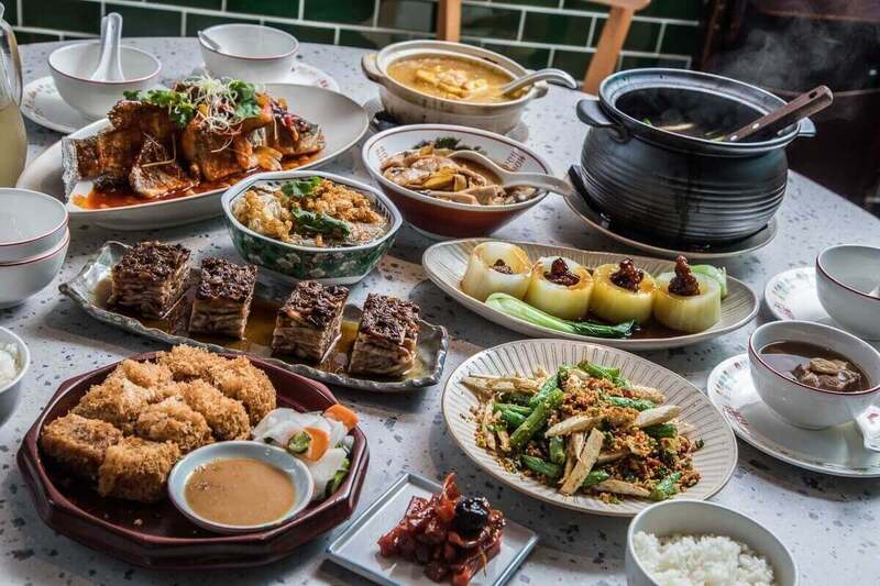 Sự đa dạng món ăn trong bữa cơm của một gia đình Trung Quốc