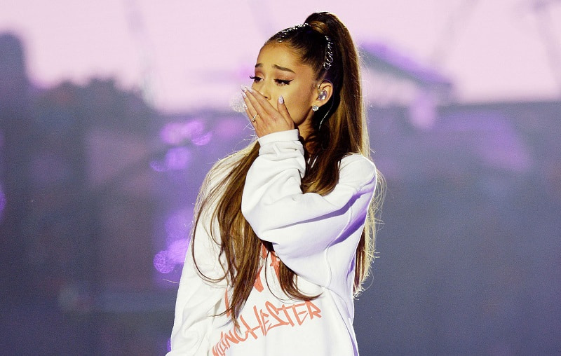 Ariana Grande tại buổi hòa nhạc One Love Manchester