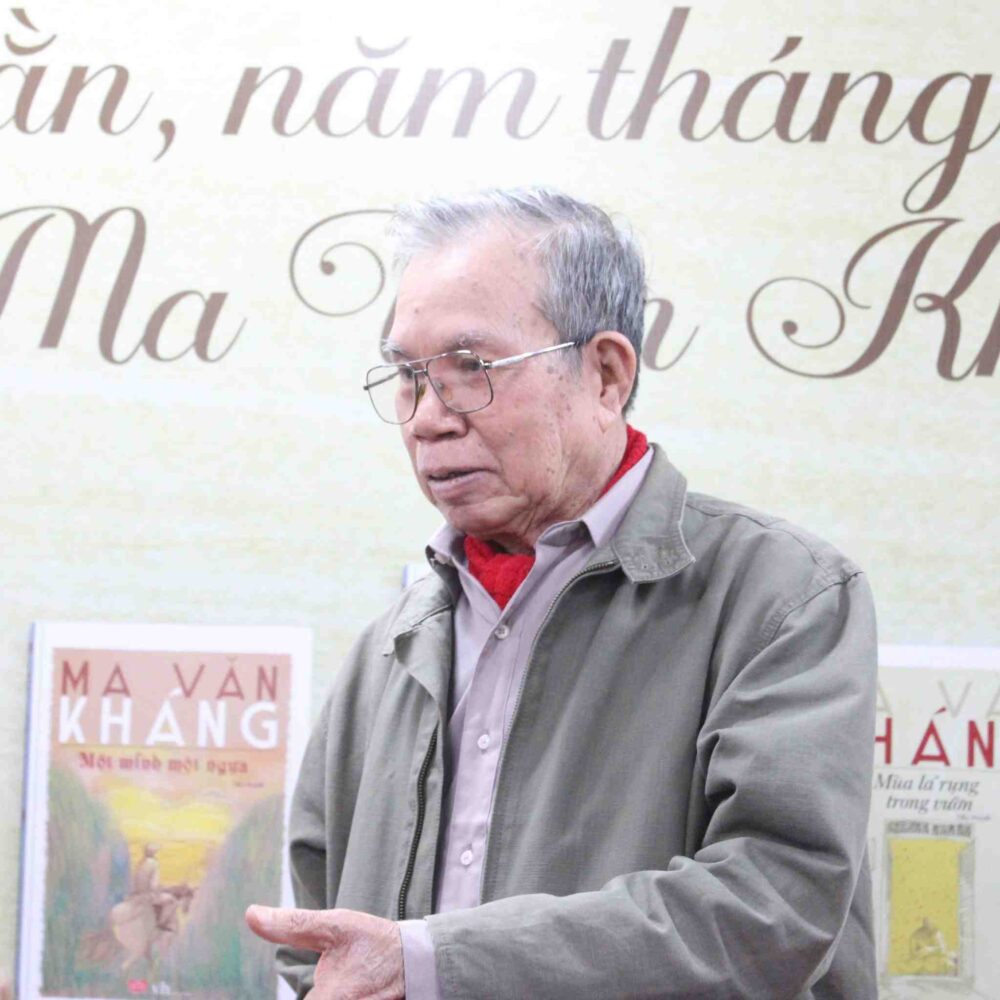 Chân dung của nhà văn Ma Văn Kháng