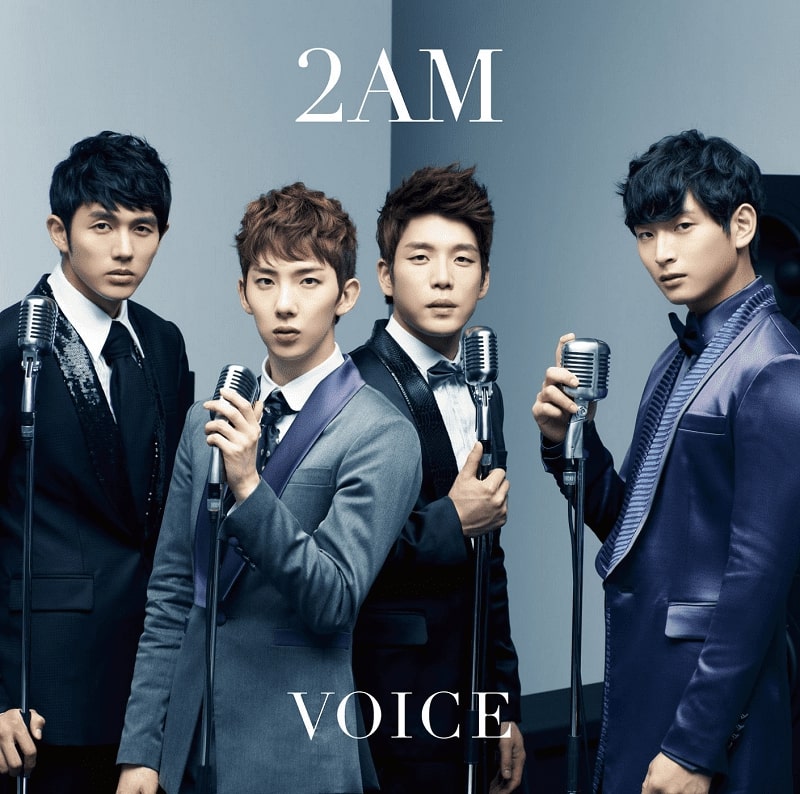 Album phòng thu đầu tiên tại Nhật của 2AM mang tên Voice 