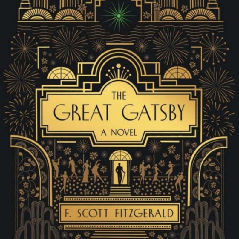 Bìa ngoài nguyên bản tiếng Anh của Gatsby vĩ đại