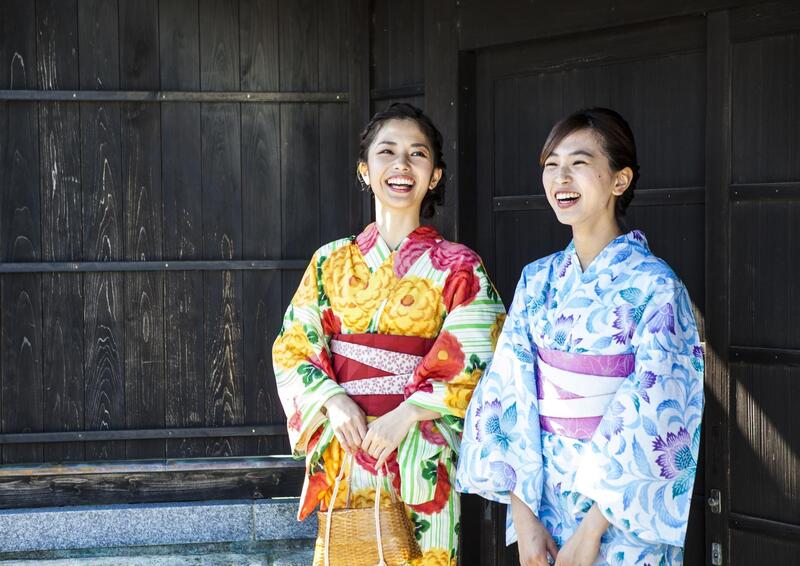 Yukata là loại Kimono thường được người dân Nhật Bản sử dụng hiện nay