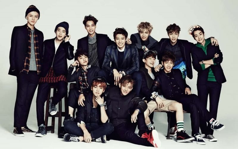 Đội hình mười hai thành viên của EXO