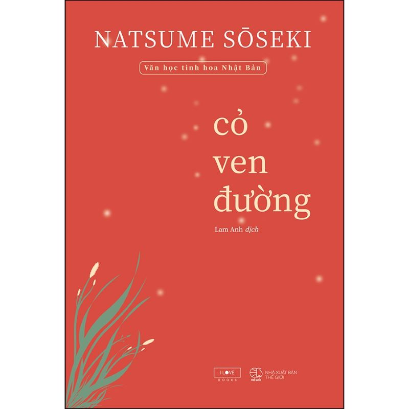 Hình ảnh bìa cuốn sách Cỏ ven đường của nhà văn Natsume Soseki