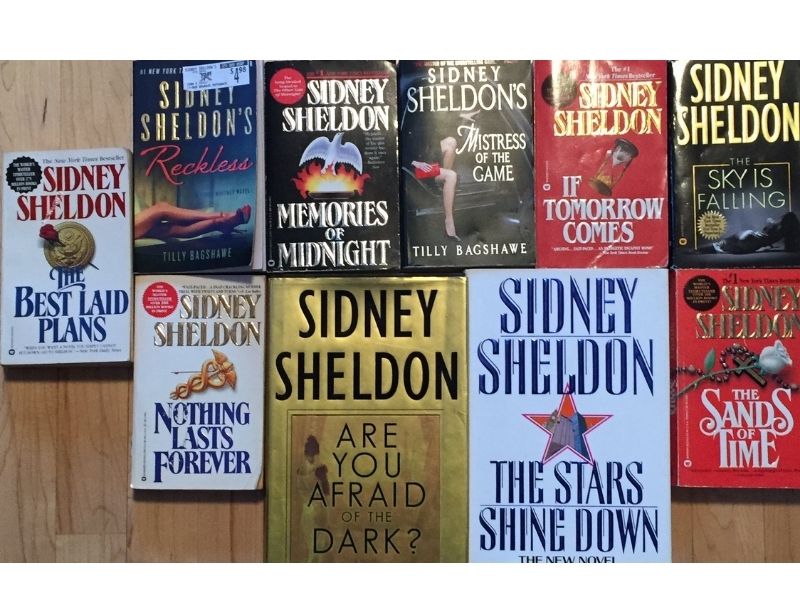 Một số cuốn tiểu thuyết tiêu biểu của Sidney Sheldon