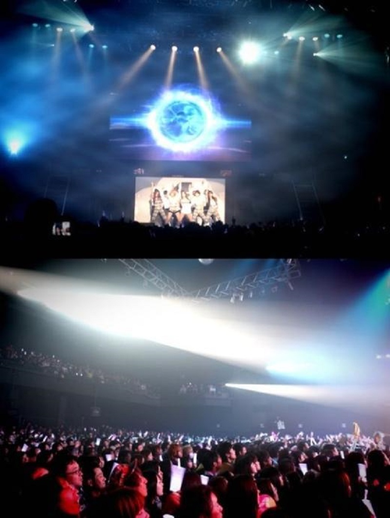 Lượng khán giả đông đảo tham gia buổi hòa nhạc tại Nhật của 4Minute