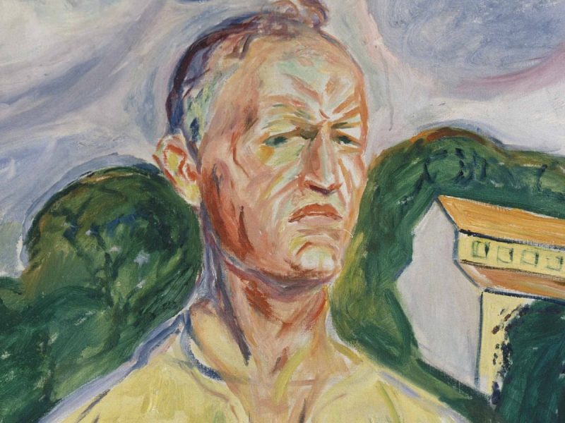Chân dung tự họa Edvard Munch