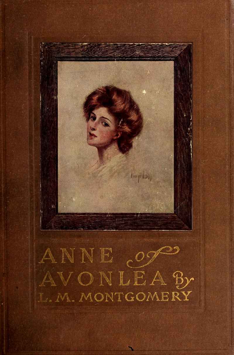 Ảnh bìa cuốn sách Anne tóc đỏ ở làng Avonlea